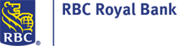 RBC Royal Bank logo featuring a stylized lion on a dark blue background